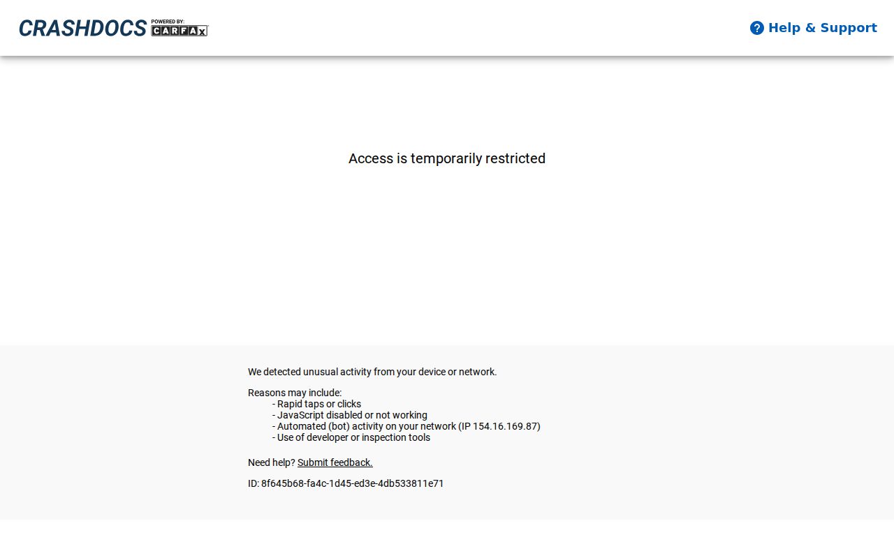 Brown County arrest-related CrashDocs report search