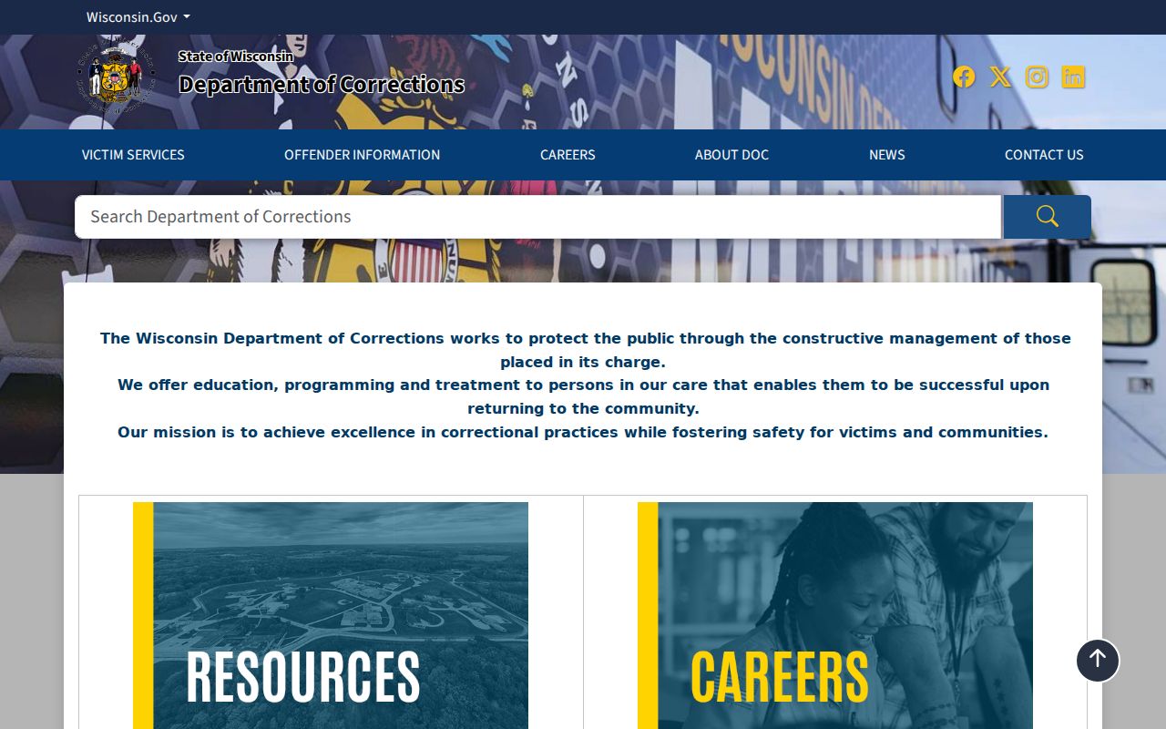 Brown County sex offender registry Wisconsin DOC information