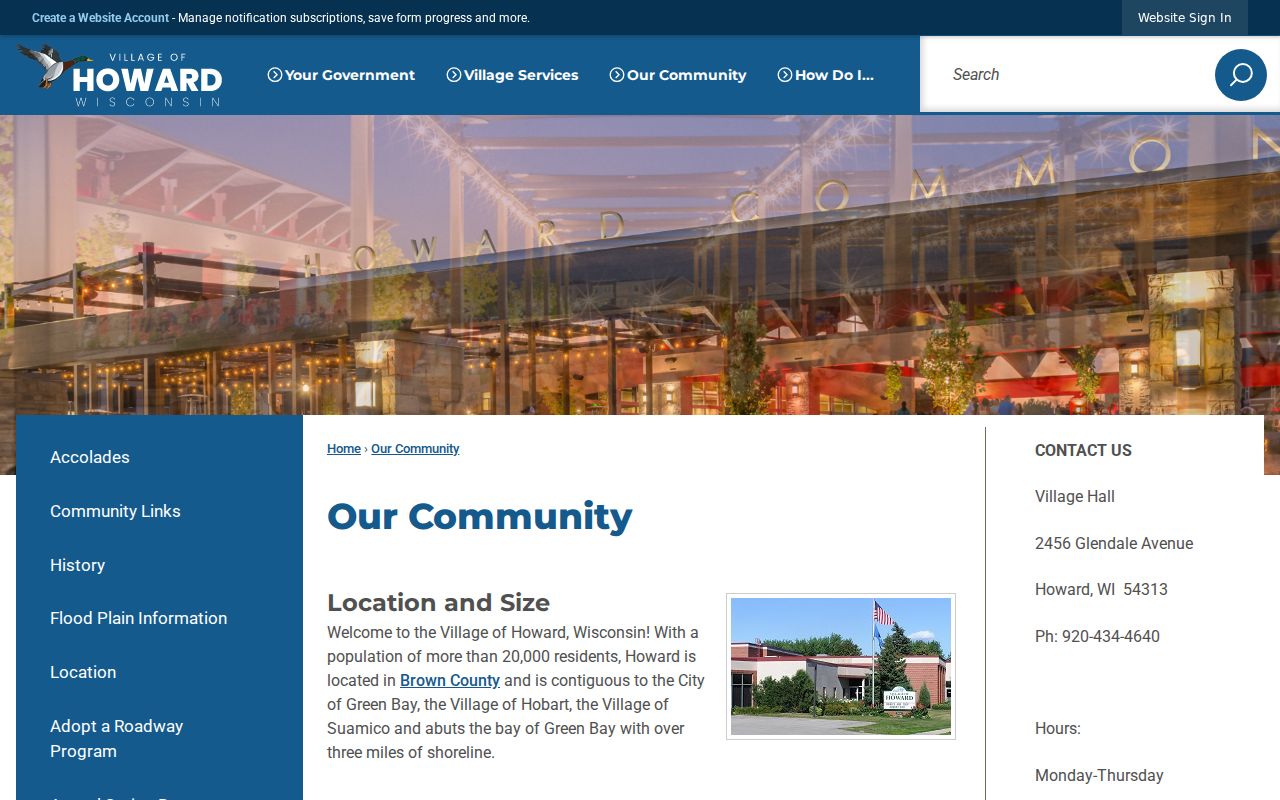 Howard Brown County criminal record village community source
